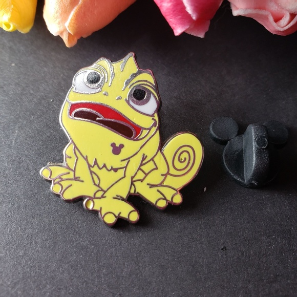 Disney Jewelry - 4/$25 Disney Tangled Pascal Yellow Pin